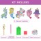 Arts and Crafts for Kids Ages 8-12 - Make Your Own GEM Keychains - 5D Diamond Painting by Numbers Art Kits for Girls Kids Toddler Ages 3-5 4-6 6-8 Easter Basket Stuffers